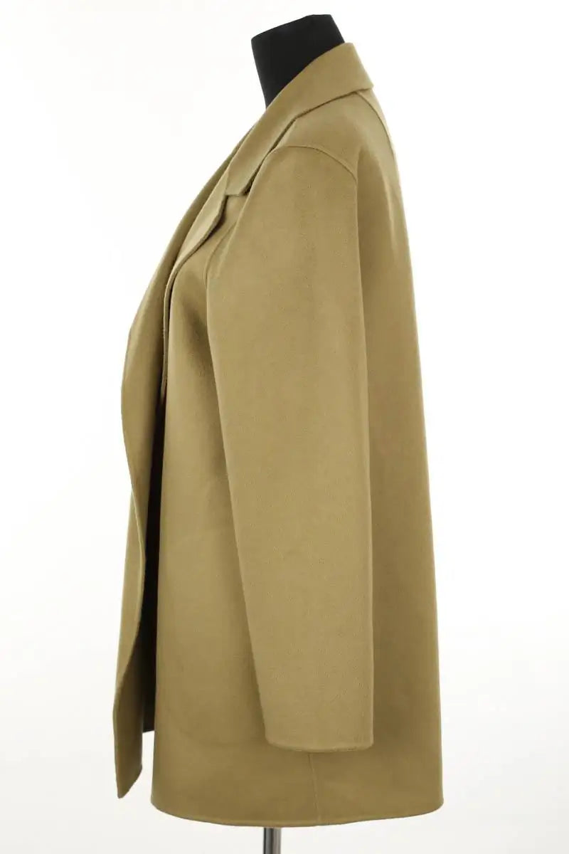 Manteau Theory Kaki en Laine