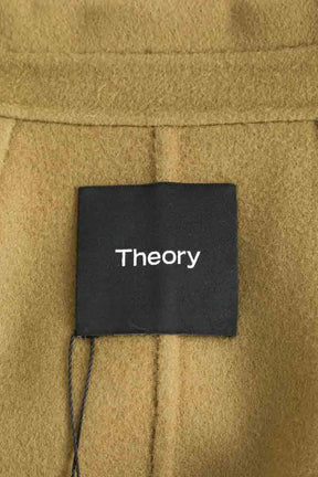 Manteau Theory Kaki en Laine