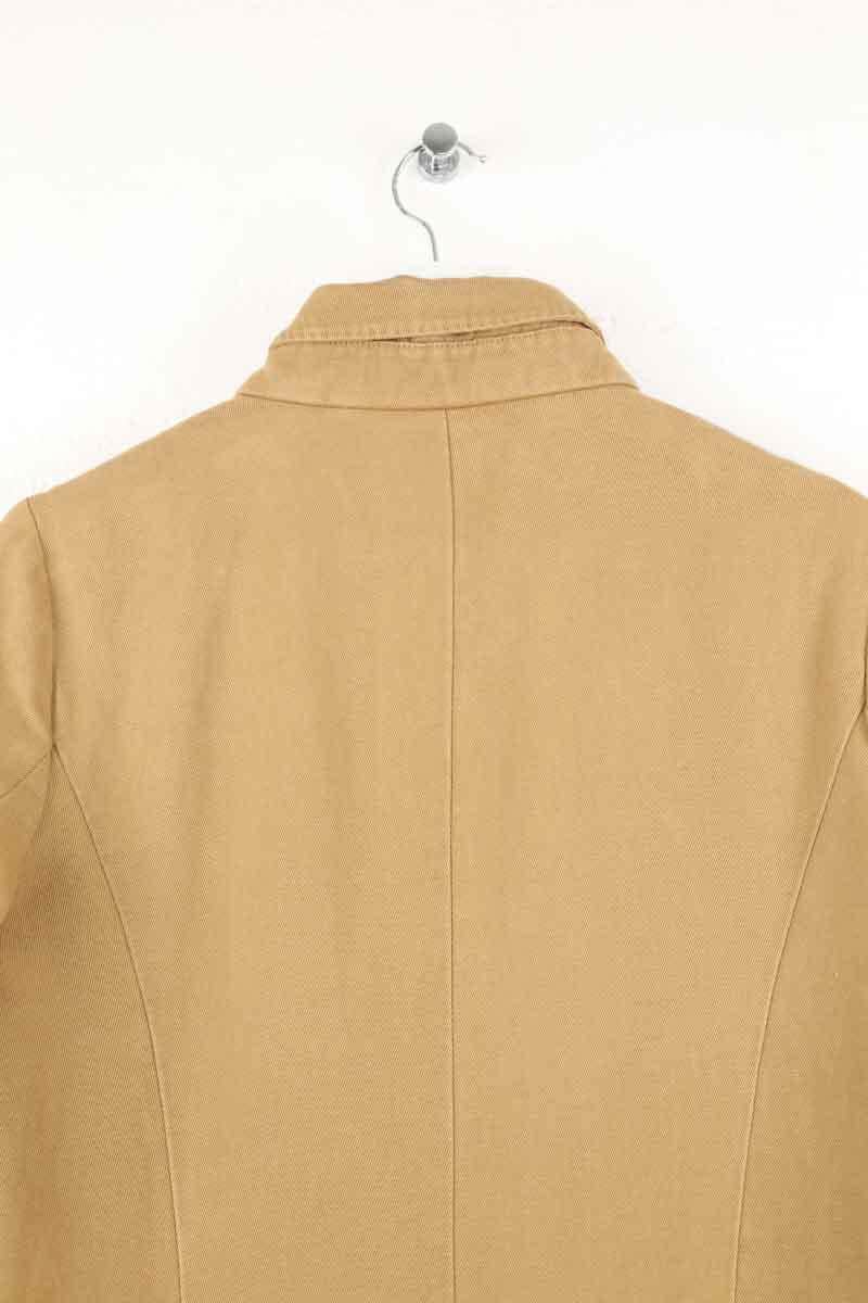 Manteau Tommy Hilfiger Camel en Coton