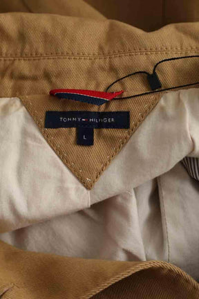 Manteau Tommy Hilfiger Camel en Coton