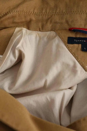 Manteau Tommy Hilfiger Camel en Coton