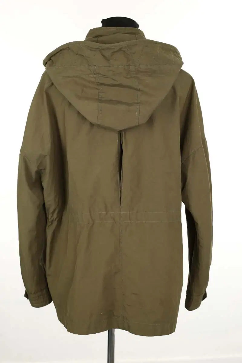 Manteau Tommy Hilfiger Kaki en Coton