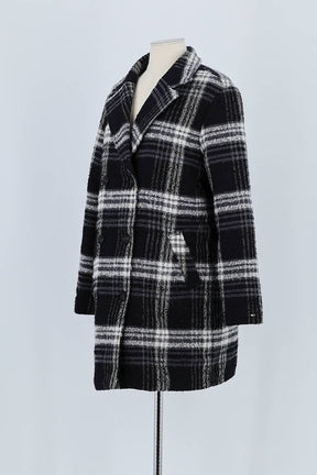 Manteau Tommy Hilfiger Noir en Polyester