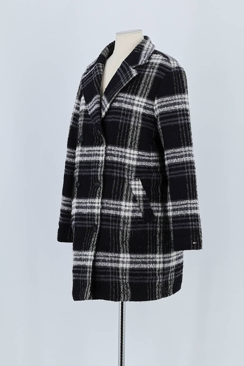 Manteau Tommy Hilfiger Noir en Polyester