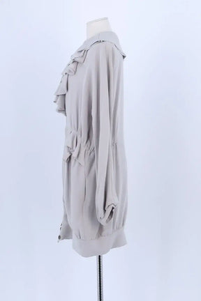 Manteau Valentino Gris en Soie