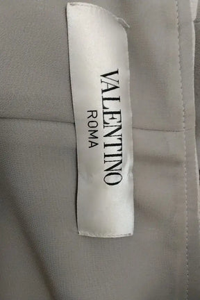 Manteau Valentino Gris en Soie