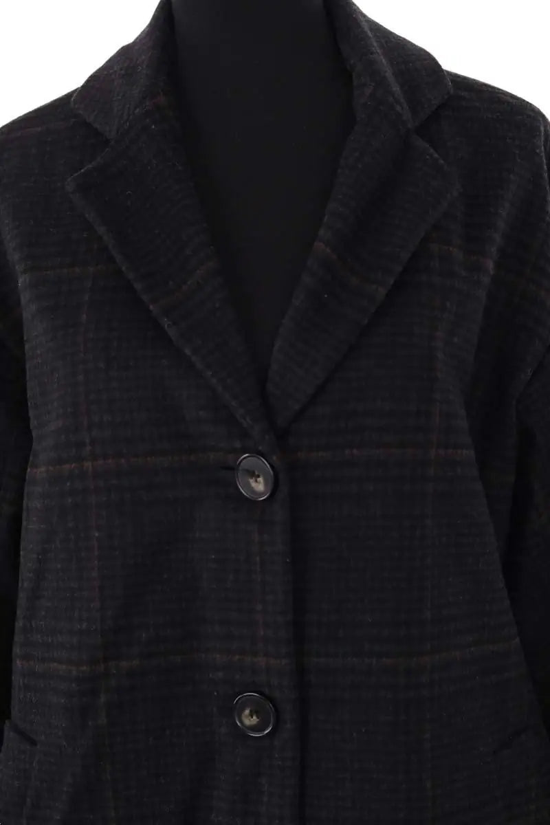 Manteau Vanessa Bruno Anthracite en Laine