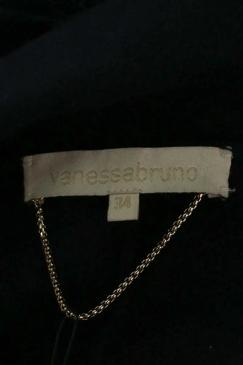 Manteau Vanessa Bruno Marine en Laine