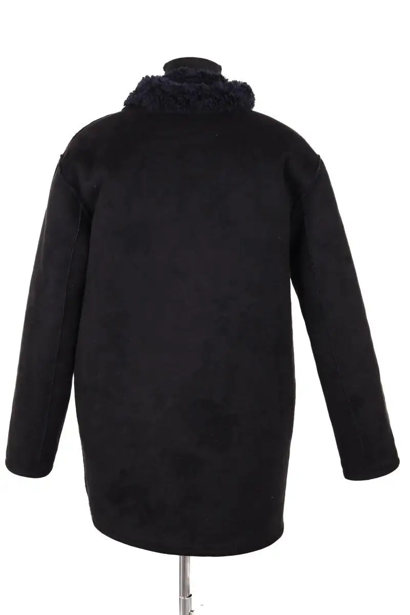 Manteau Vanessa Bruno Marine en Synthétique