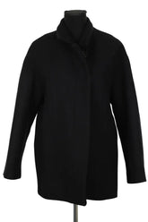 Manteau Vanessa Bruno Noir en Laine, taille XS - Seconde Main