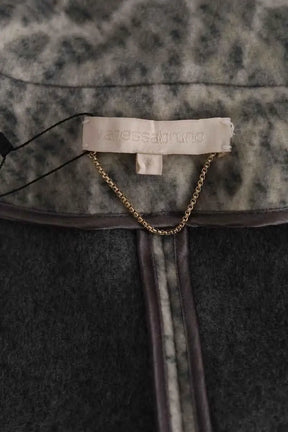 Manteau Vanessa Bruno Vert en Laine
