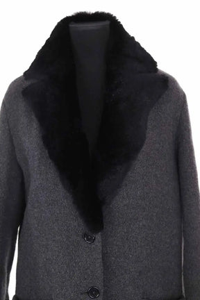 Manteau Zadig & Voltaire Anthracite en Laine
