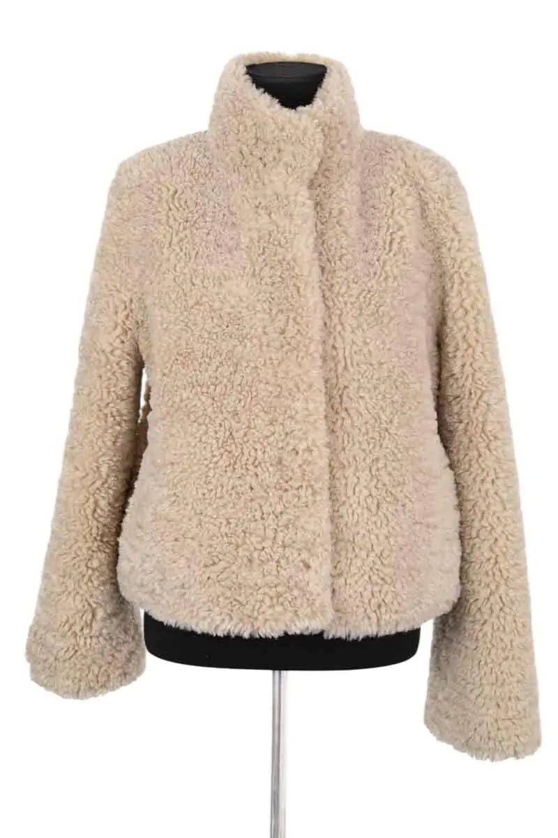 Manteau Zadig & Voltaire Beige en Synthétique, taille M - Seconde Main