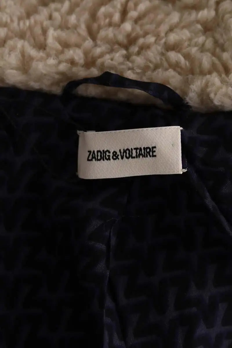 Manteau Zadig & Voltaire Beige en Synthétique