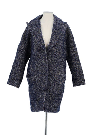Manteau Zadig & Voltaire Bleu en Laine, taille S - Seconde Main
