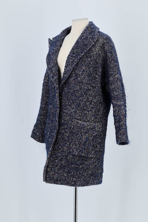 Manteau Zadig & Voltaire Bleu en Laine