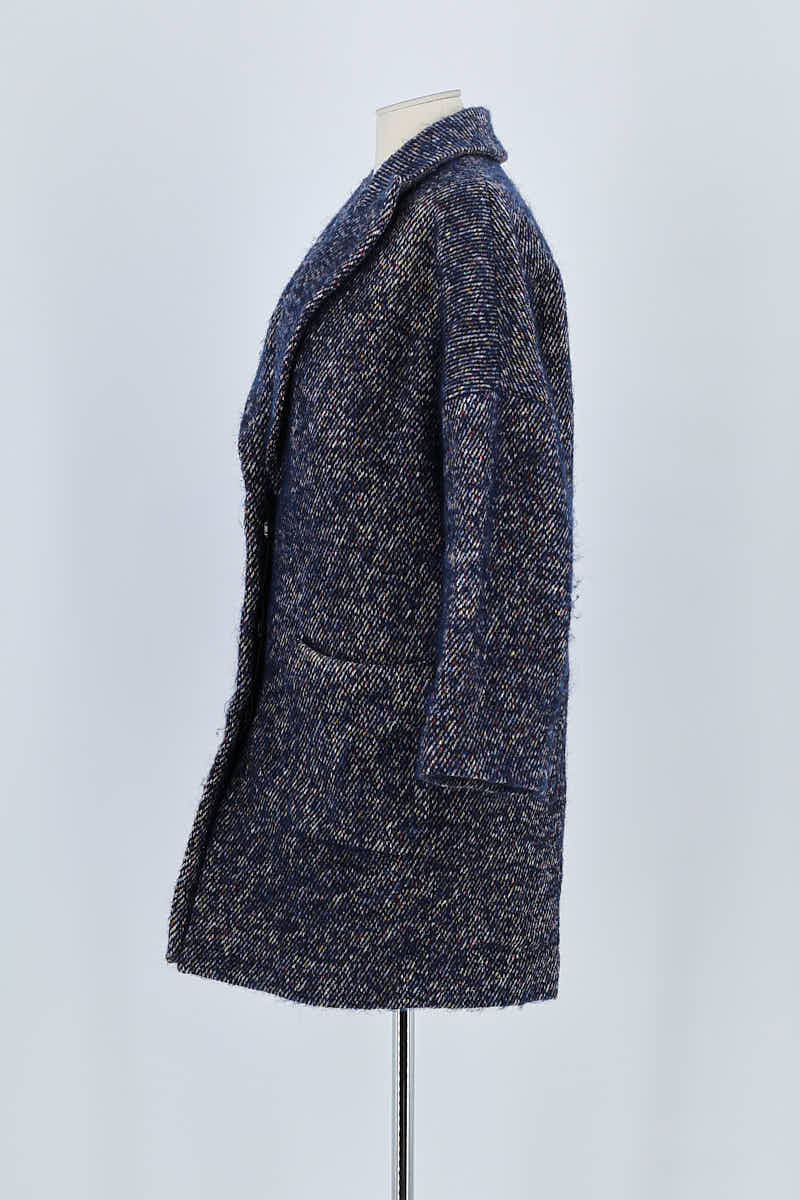 Manteau Zadig & Voltaire Bleu en Laine