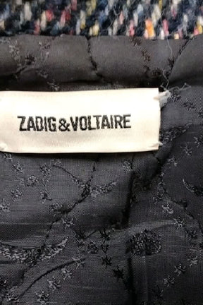 Manteau Zadig & Voltaire Bleu en Laine