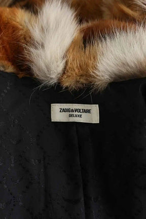 Manteau Zadig & Voltaire Camel en Fourrure