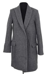 Manteau Zadig & Voltaire Gris en Laine, taille XS - Seconde Main