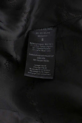 Manteau Zadig & Voltaire Noir en Coton