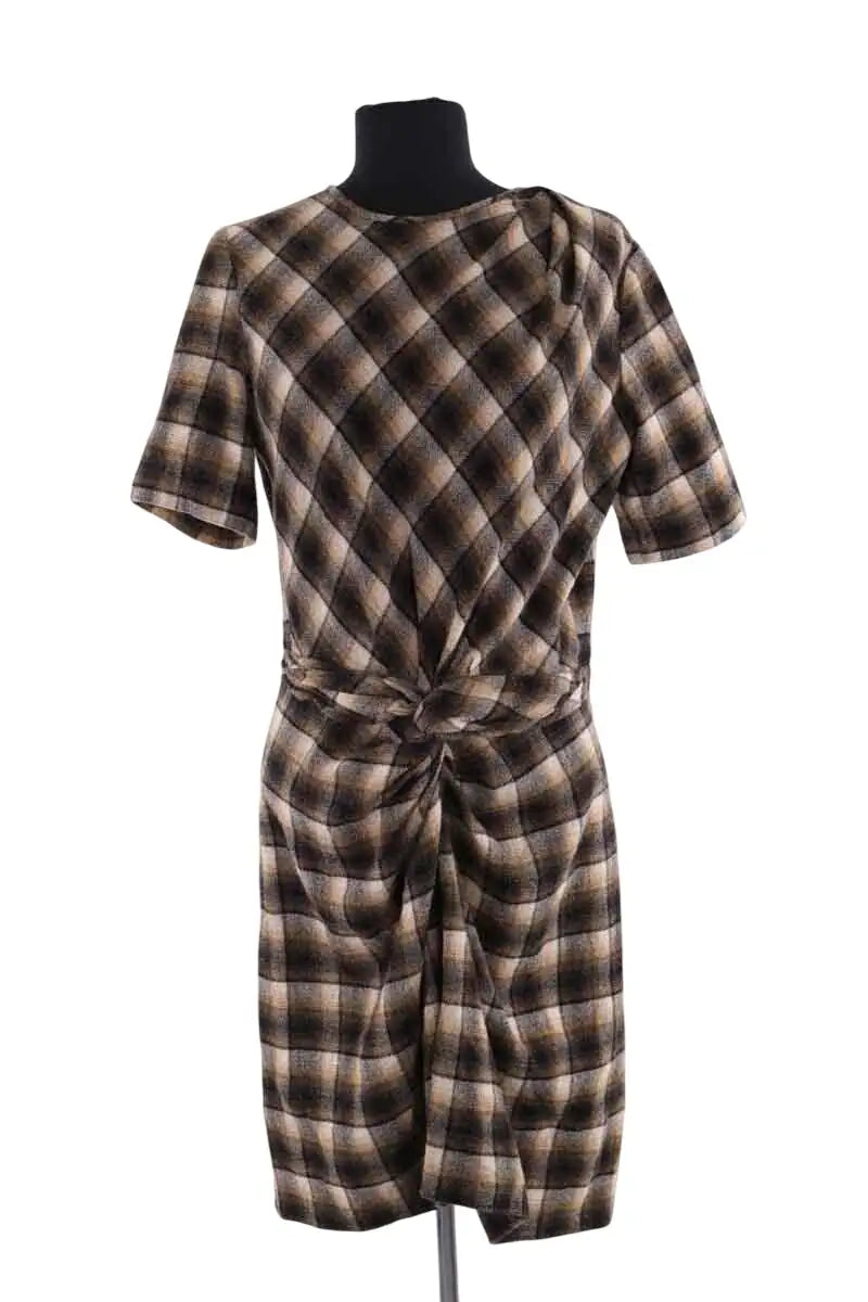 Robe Isabel Marant Étoile Marron en Laine, taille M - Seconde Main