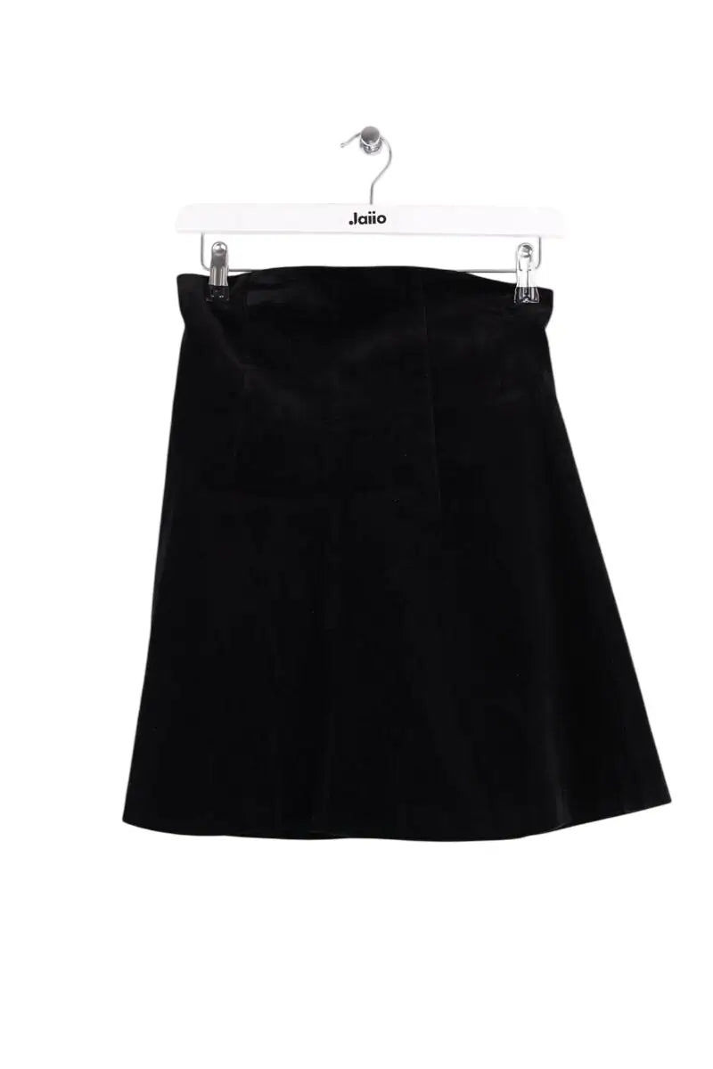 Top sans manche Red Valentino Noir en Velours, taille S - Seconde Main