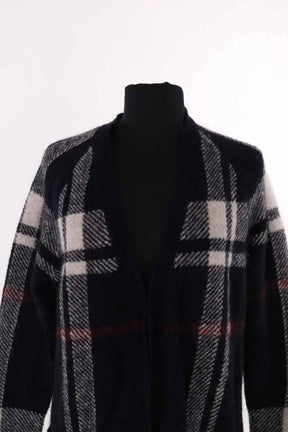 Cardigan Max Mara Bleu en Laine