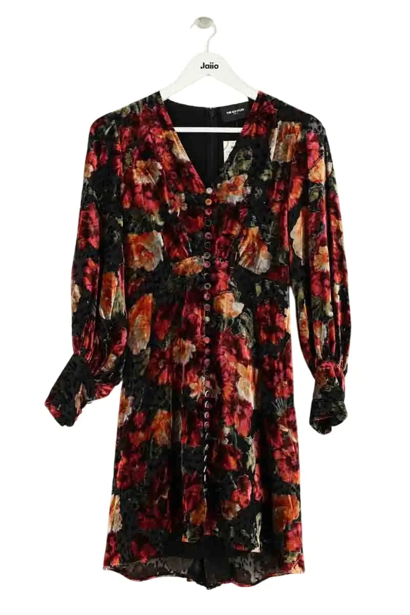Robe The Kooples Multicolore en Synthétique, taille XS - Seconde Main