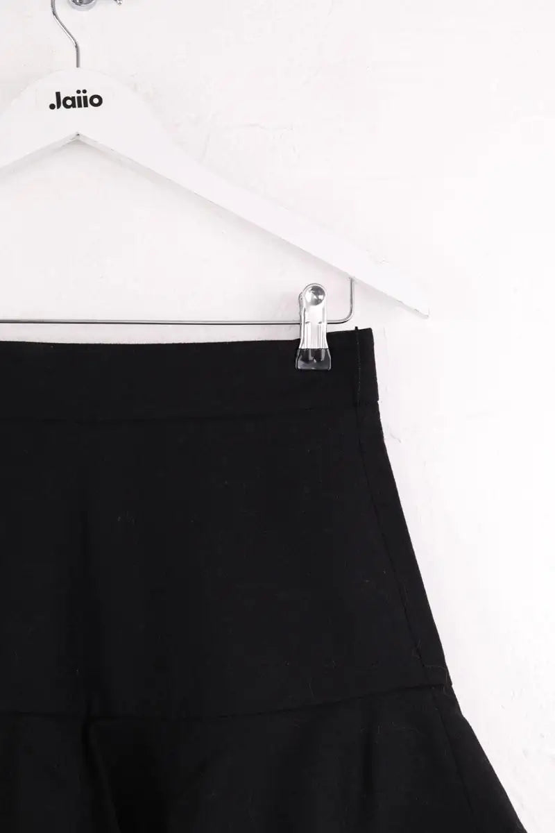 Jupe Maje Noir en Laine