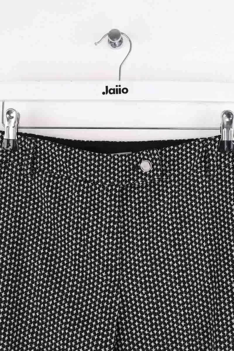 Pantalon slim Marella Noir en Coton