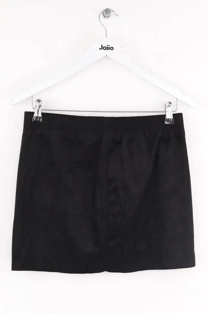 Mini jupe 8PM Noir en Daim