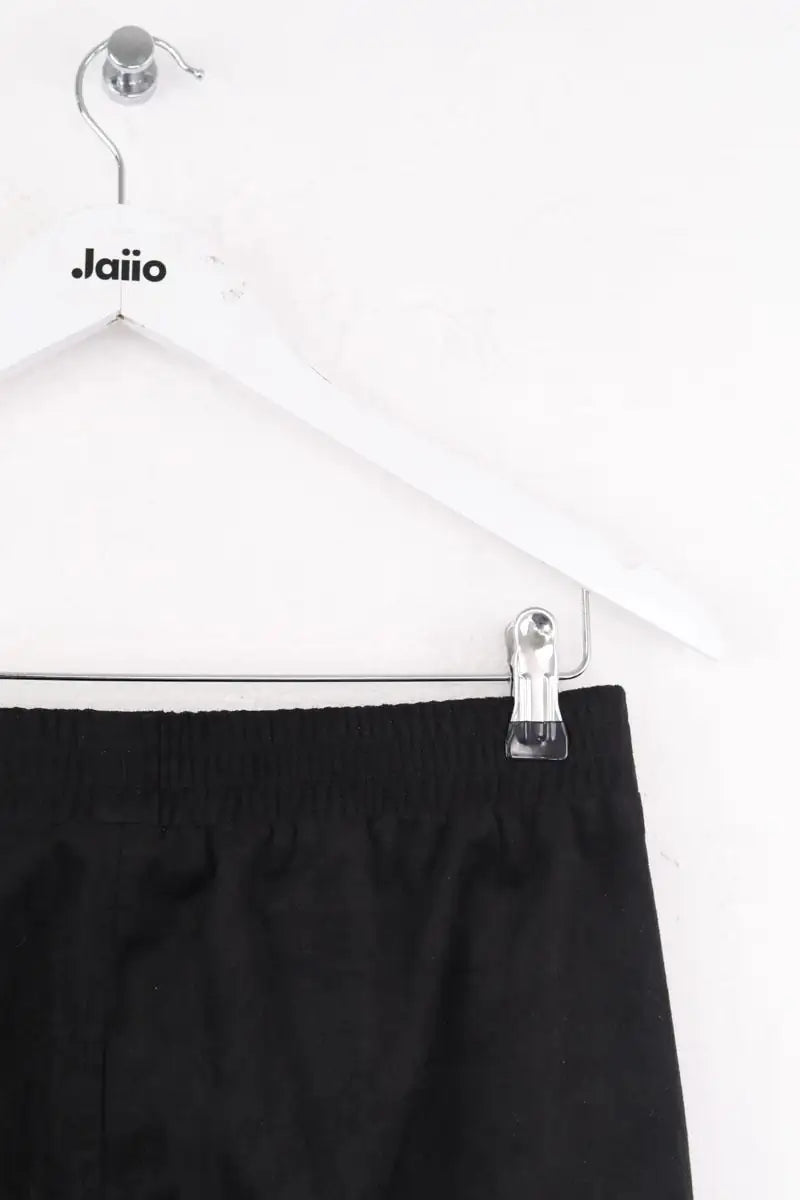 Mini jupe 8PM Noir en Daim