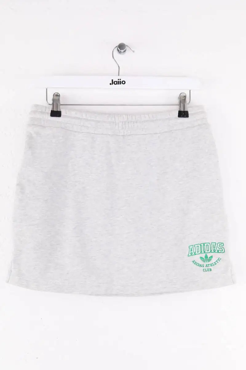 Mini jupe Adidas Gris en Coton