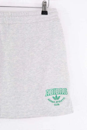 Mini jupe Adidas Gris en Coton
