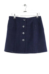 Mini jupe Agnès B. Bleu en Laine, taille S - Seconde Main