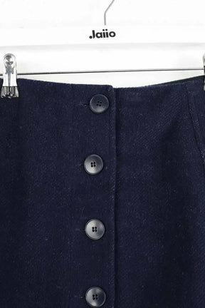 Mini jupe Agnès B. Bleu en Laine