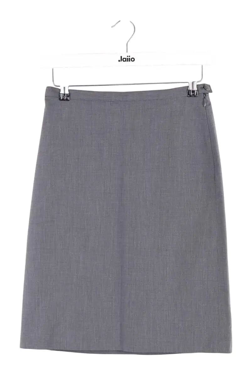 Mini jupe Agnès B. Gris en Coton, taille XS - Seconde Main