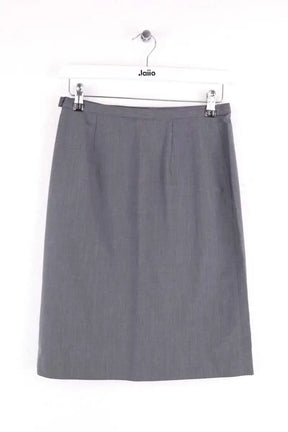 Mini jupe Agnès B. Gris en Coton