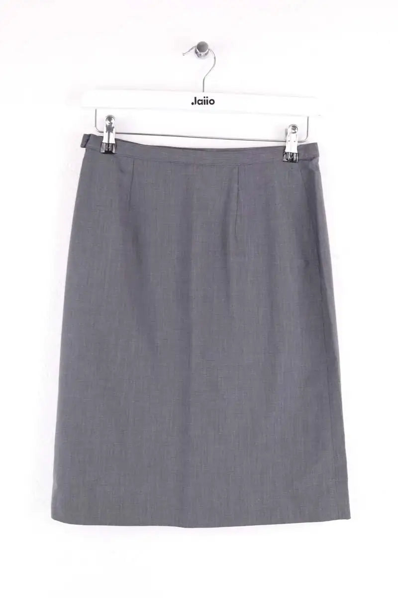 Mini jupe Agnès B. Gris en Coton