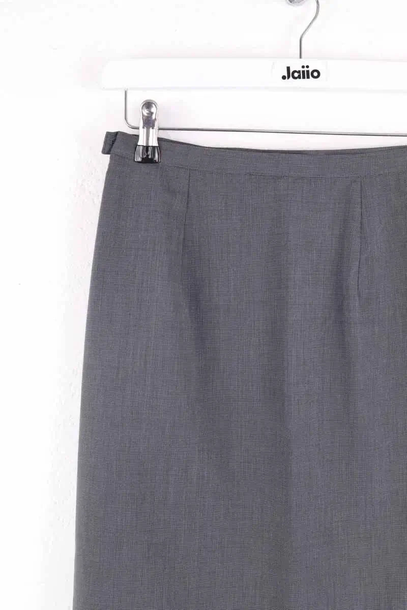 Mini jupe Agnès B. Gris en Coton