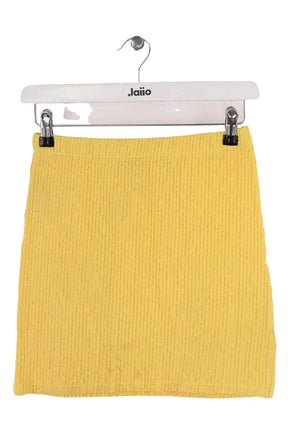Mini jupe Albertine Jaune en Synthétique, taille S - Seconde Main