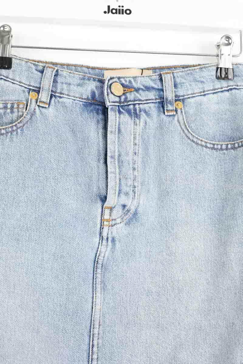 Mini jupe Alexandre Vauthier Bleu en Coton