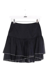Mini jupe Alexandre Vauthier Noir en Coton, taille XS - Seconde Main