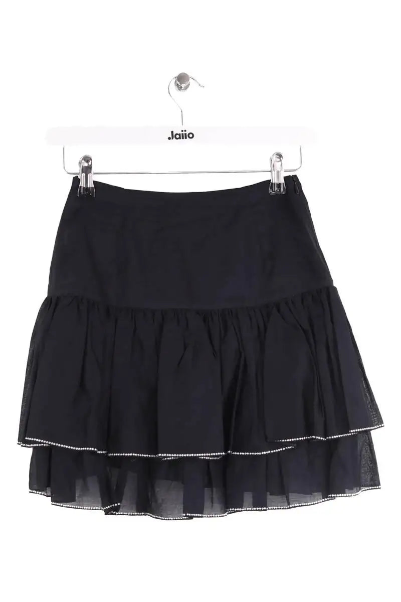 Mini jupe Alexandre Vauthier Noir en Coton