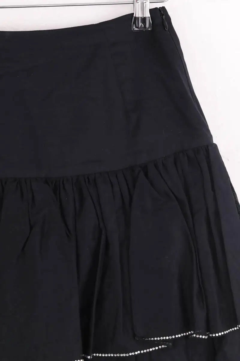 Mini jupe Alexandre Vauthier Noir en Coton