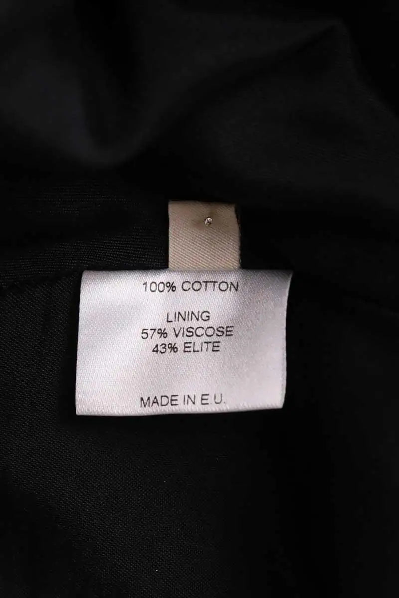 Mini jupe Alexandre Vauthier Noir en Coton