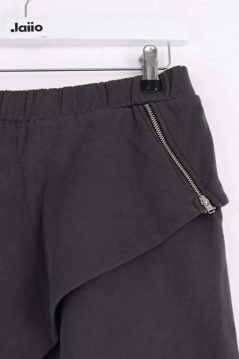 Mini jupe American Vintage Gris en Coton