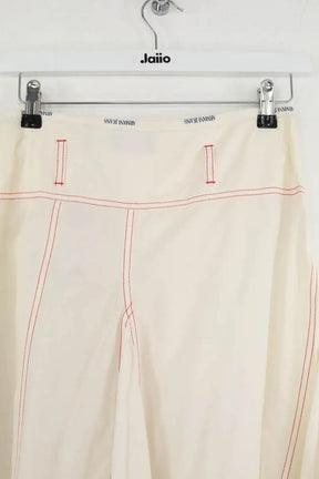 Mini jupe Armani Jeans Blanc en Coton