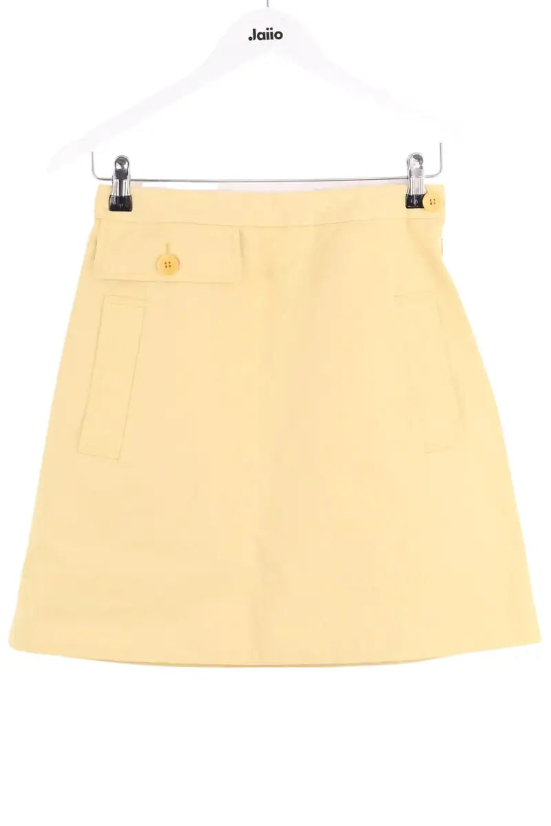 Mini jupe Aspesi Jaune en Coton, taille S - Seconde Main